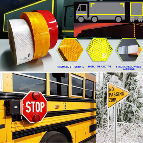 Solusi perusahaan terbaru tentang Custom Reflective Tape Solutions for Trucks, Trailers, and Construction Vehicles