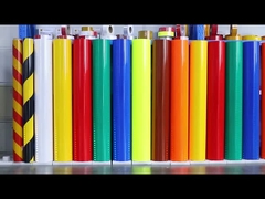 Self Adhesive Micro Prismatic Retro Reflective Sheet Vinyl Film Untuk Tanda Lalu Lintas