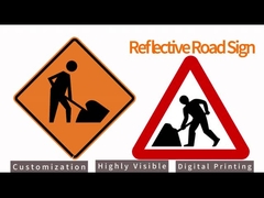 Pabrik Batas Kecepatan Custom Metal Reflektif Peraturan Tanda Peringatan Tanda Keamanan