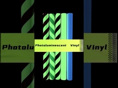 Printable PVC Self Adhesive Night Glow in the Dark Film Photoluminescent untuk stiker yang terang
