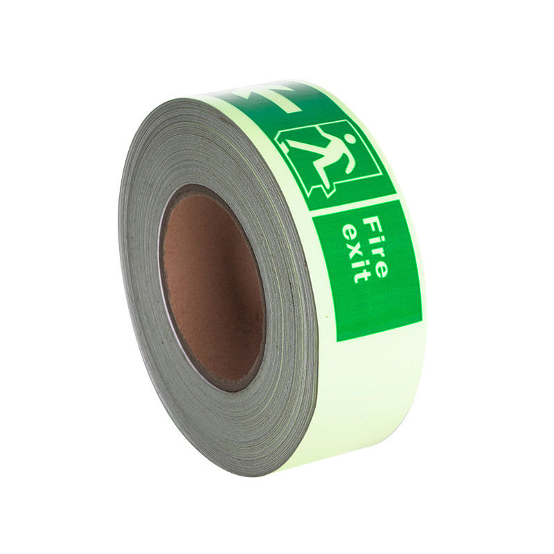 Self-Adective 6-8H Glow in The Dark Tape untuk Tanda Keamanan Keluar