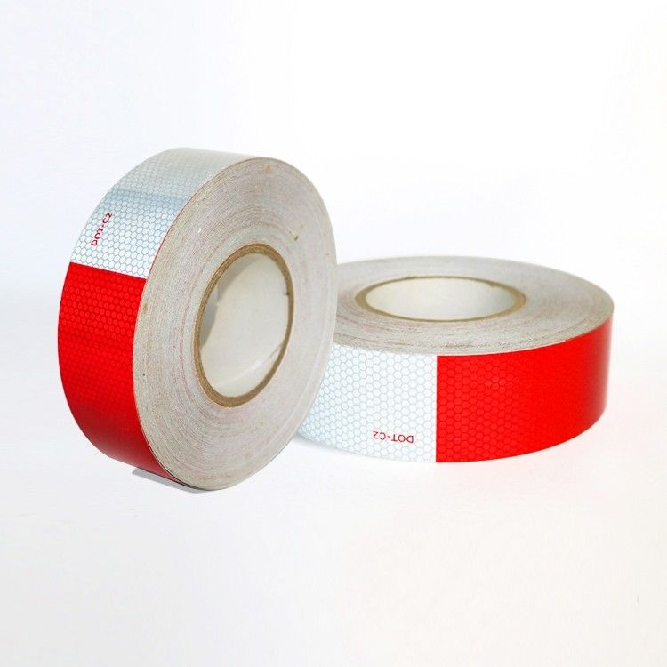 OEM Conspicuity DOT Reflective Tape Reflector Sticker Jenis PET