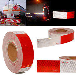 Custom 2 inci * 150 kaki Retro DOT C2 Reflective Tape Sticker Untuk Truk Truk