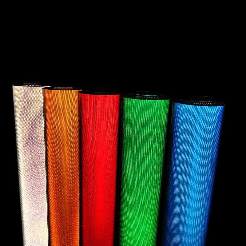 Grosir Pabrik Iklan Kelas LZT1800 Akrilik Reflektif Film Vinyl Reflektif Sheet untuk Tanda Lalu Lintas Jalan