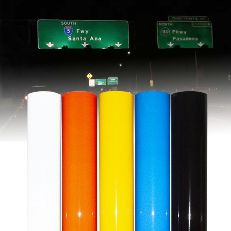 Lembar Radium Film Vinyl Reflektif yang dapat dicetak Lembar Akrilik Tipe Tearable Screen