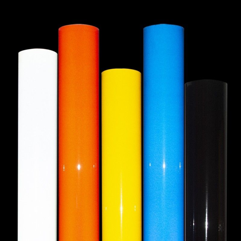 Lembar Radium Film Vinyl Reflektif yang dapat dicetak Lembar Akrilik Tipe Tearable Screen