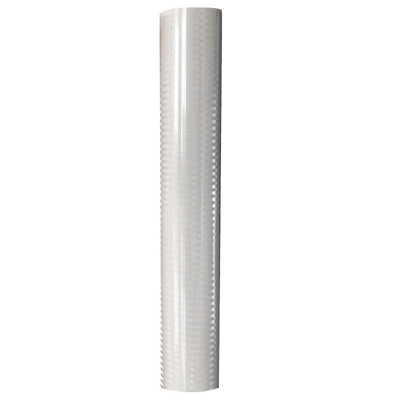 1.22*45.72m Retro Prismatic Reflective Sheet Film Roll untuk Keamanan Jalan