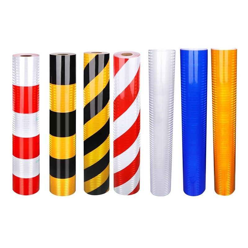 Akrilik Material Intensitas Tinggi Berkualitas Reflektif Slant Strip Film 9300s Untuk stiker kendaraan