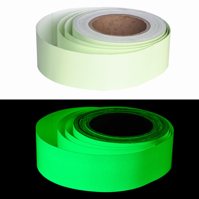 Self Adhesive Glow In The Dark Tape Film Luminous Sticker Untuk Tanda Keamanan