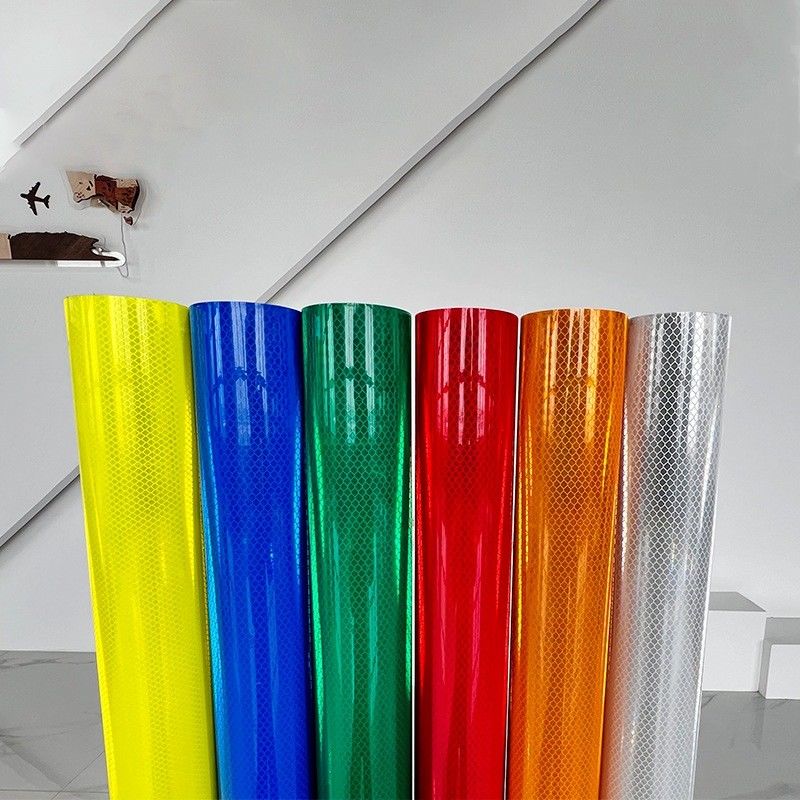 UV Digital Printing Diamond Grade DG Reflective Vinyl 10 Tahun untuk Tanda Lalu Lintas Jalan Raya