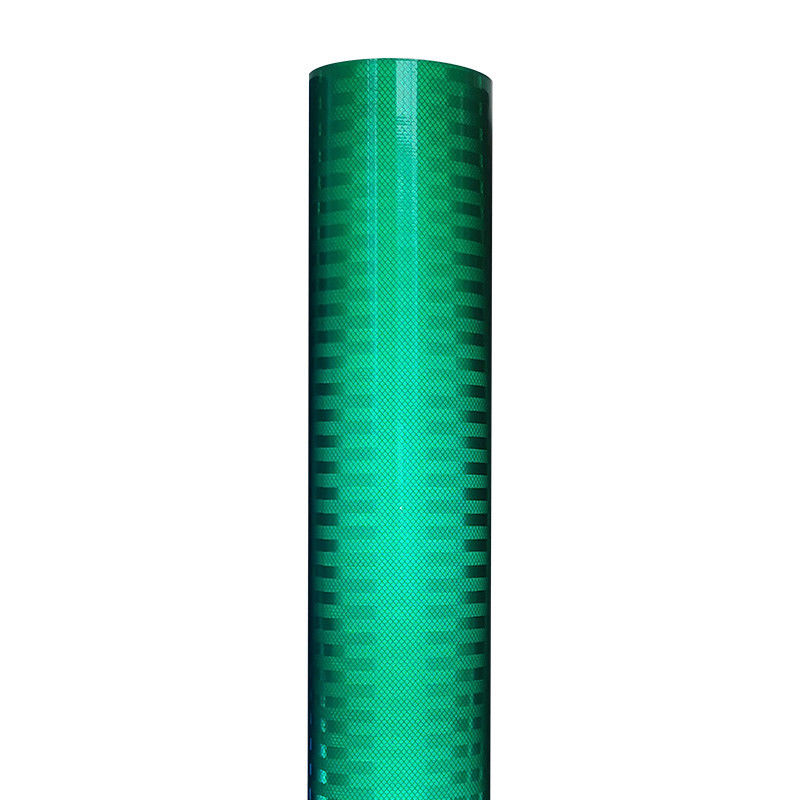 Lembar Retro Reflektif Prismatik Intensitas Tinggi 1.22mx45.7m untuk Tanda Lalu Lintas