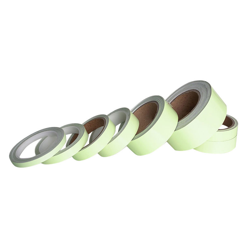 Film fotoluminesen yang dapat dicetak 1.24X45.7m Glow in The Dark Tape Luminous Untuk Peringatan