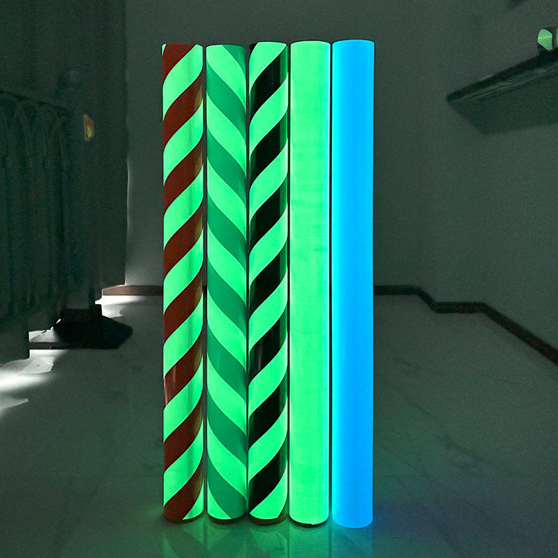 Green Photoluminescent Night Glow In The Dark Vinyl Film Untuk Dekorasi