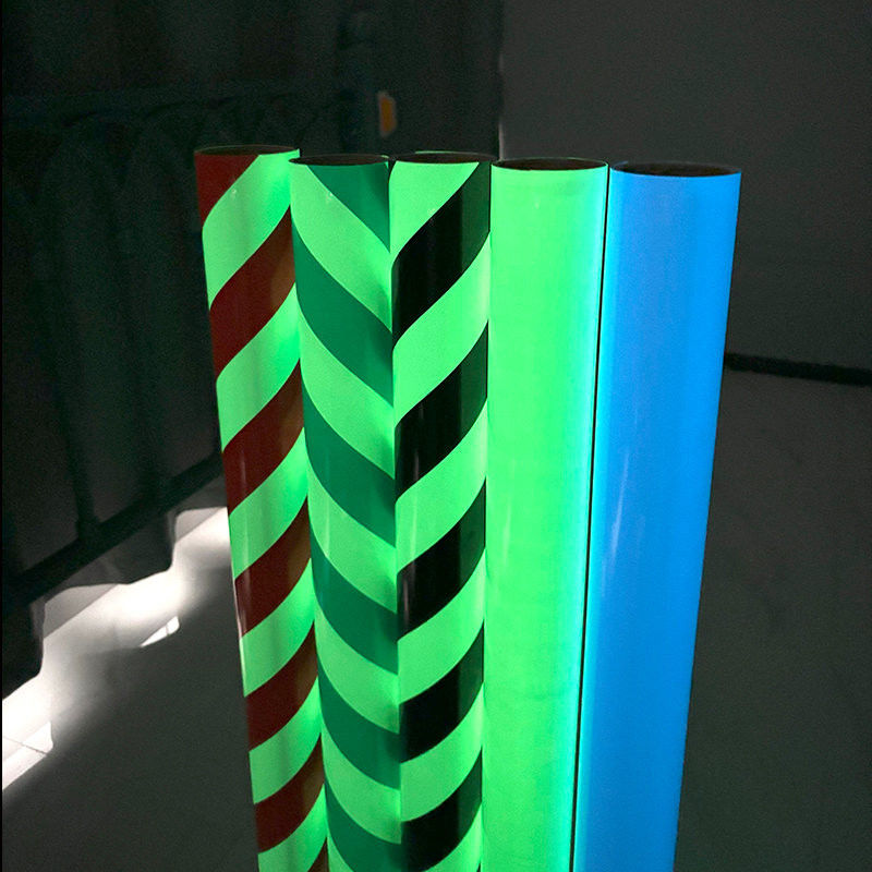 Green Photoluminescent Night Glow In The Dark Vinyl Film Untuk Dekorasi