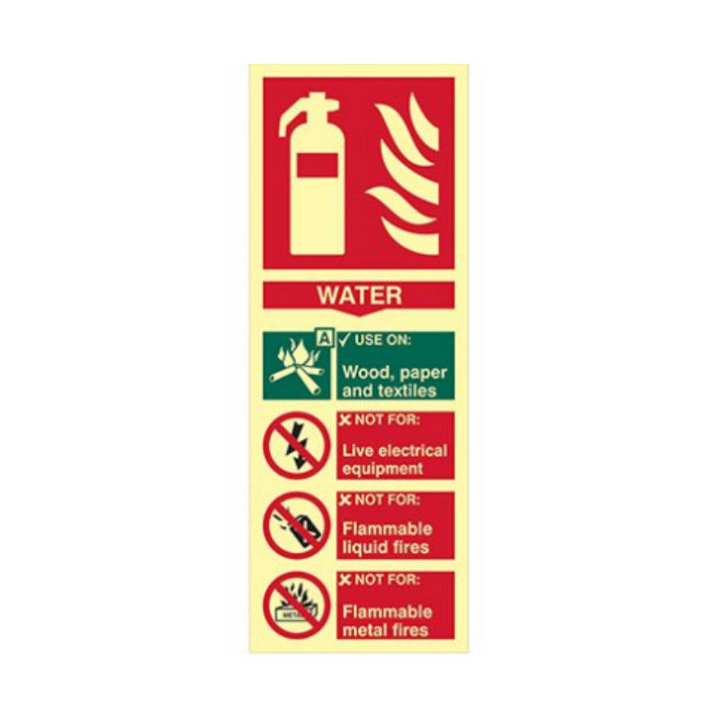 UV/Eco-Solvent Printing Die Cut Vinyl, Photoluminescent Vinyl Sticker 6-8 Jam Untuk Emergency Exit