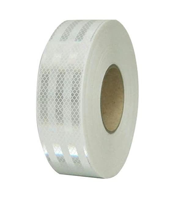 Self Adhesive DOT-C2 merah dan putih Prismatic Retro Reflective Reflector Tape Sticker untuk Kendaraan Trailer Truck