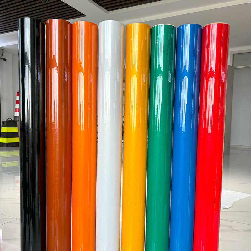 1.24x45.72 m Advertisement Grade Glass beads Type Acrylic Reflective Sheet Vinyl Roll 5200 Durability 5 Tahun untuk Screening Printing