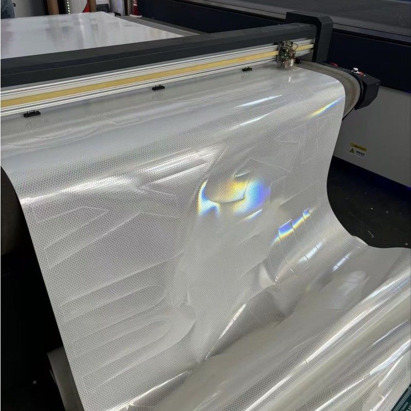 UV Digital Printing Diamond Grade DG Reflective Vinyl 10 Tahun untuk Tanda Lalu Lintas Jalan Raya