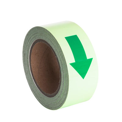 Harga yang bagus Self Adhesive Permanent Glow In The Dark Tape Vinyl Strip untuk dinding langit-langit on line