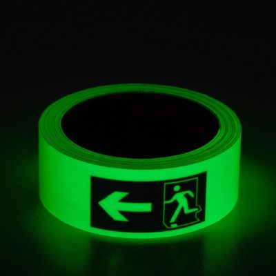 Harga yang bagus Disesuaikan Keamanan Glow In The Dark Reflective Tape Sticker untuk jalan setapak on line