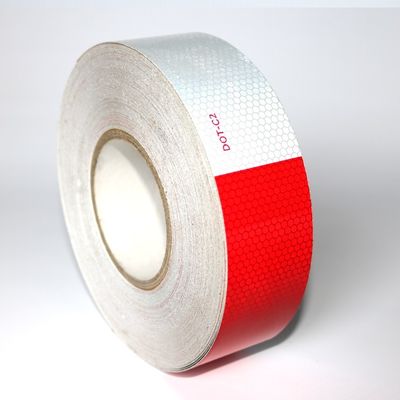 Harga yang bagus ODM Truck Warning Dot Reflective Strips Tape Roll Kuning Untuk Kendaraan on line