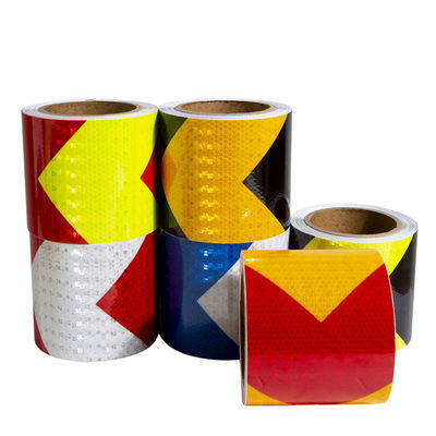 Harga yang bagus Honeycomb Crystal Lattice Reflective Film Keamanan Lalu Lintas Reflective Warning Tape on line