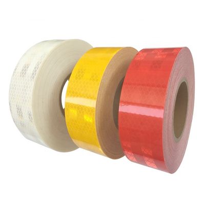 Harga yang bagus Hi Vis Pencitraan Keamanan Stiker Waterproof ECE 104r pita reflektif untuk kendaraan mobil on line