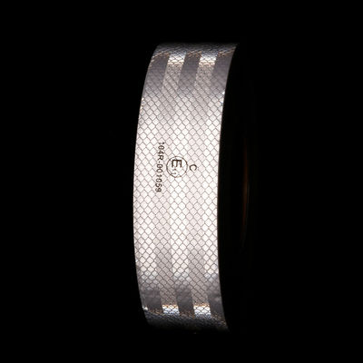 Harga yang bagus Radium ECE Vehicle Reflective Tape Putih Merah Untuk Lalu Lintas Jalan on line
