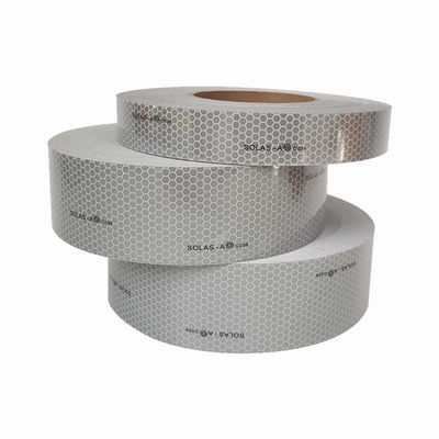 Harga yang bagus ODM Glass Bead Solas Reflective Tape Visibilitas Tinggi Untuk Life Vest on line