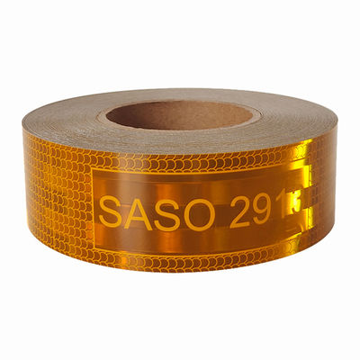 Harga yang bagus Striping Conspicuity Reflective Tape Bahan PET OEM on line