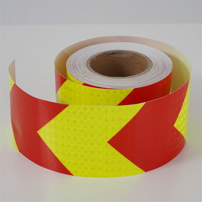 Harga yang bagus Hexagonal Prism Structure Self Adhesive Vehicle Reflective Warning Tape untuk Truk on line