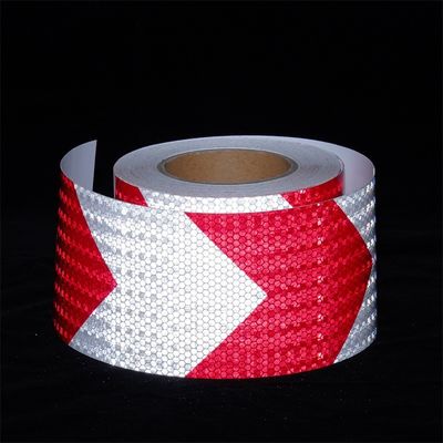 Harga yang bagus Self-adhesive Reflective Film Keamanan Lalu Lintas Kendaraan Reflective Warning Tape on line