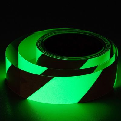 Harga yang bagus Vinyl reflektif bersinar di pita gelap untuk keamanan tanda dicetak on line