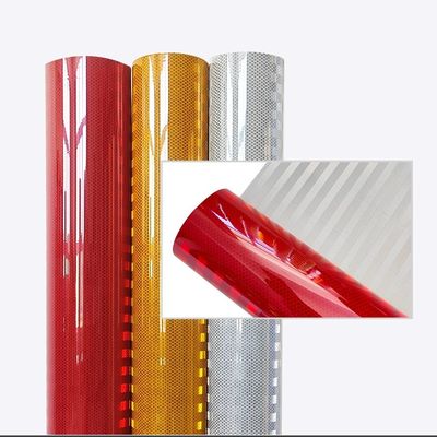 Harga yang bagus Emas Merah Prismatik Reflektif Lembar Fleksibel Print ODM on line