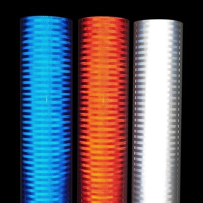Harga yang bagus Lembar reflektif prismatik tahan lama Vinyl reflektif yang dapat dicetak untuk tanda on line