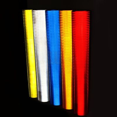 Harga yang bagus Akrilik Intensitas Tinggi Prismatic Reflective Vinyl Untuk Tanda Lalu Lintas Self Adhesive on line
