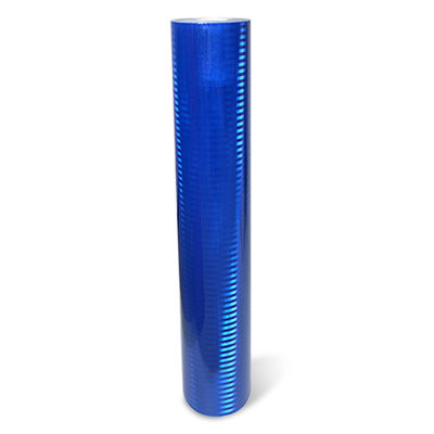 Harga yang bagus Blue High Intensity Adhesive PVC Reflective Film Micro Prismatic Vinyl Sheets on line