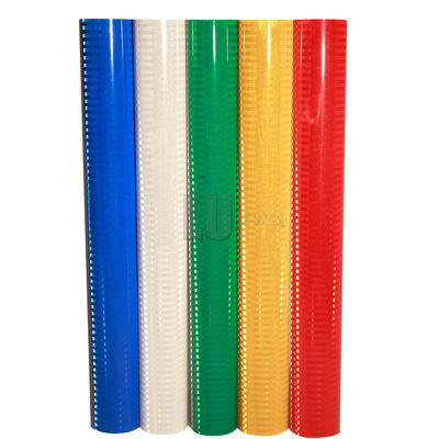 Harga yang bagus Prismatic Reflektif Sheet Vinyl Film PET Material Reflektif Sticker on line