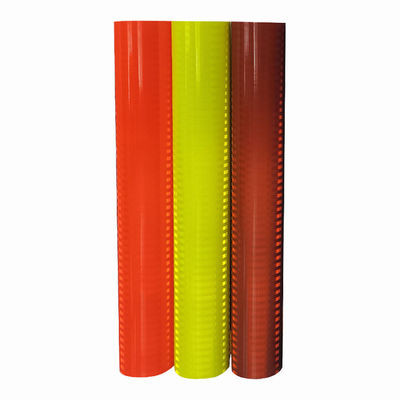 Harga yang bagus 10 Tahun Garansi HIP Prismatic Reflektif Sheet Reflektif Sign Film Untuk Jalan Raya on line