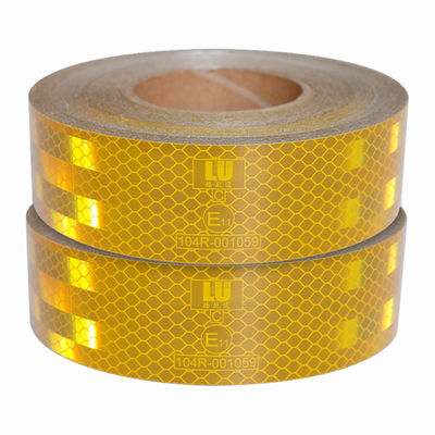 Harga yang bagus Aluminium Prismatic Reflective Tape Untuk Keamanan Truk ODM on line