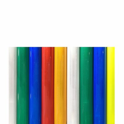 Harga yang bagus Diamond Prismatic Reflective Adhesive Vinyl Film Hijau Self Adhesive on line