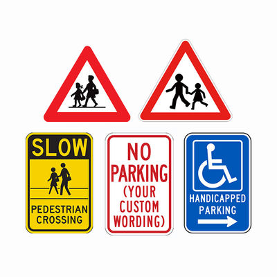 Harga yang bagus Tanda Keamanan Lalu Lintas Bercermin Custom No Parking Stop Peringatan Batas Kecepatan on line