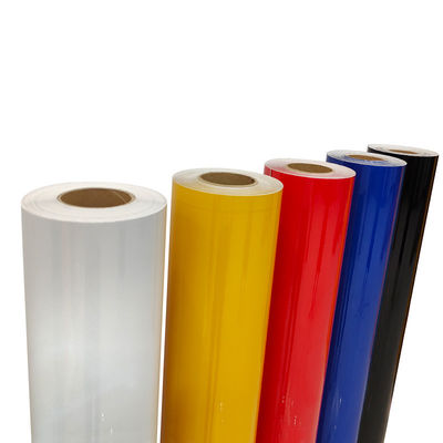 Harga yang bagus ODM PET Reflective Vinyl Film Industrial Untuk Tanda Jalan Keamanan on line