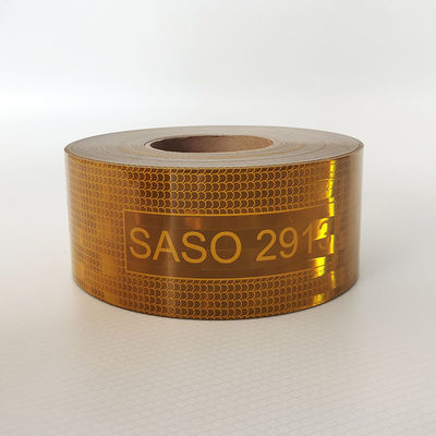 Harga yang bagus SASO 2913 Kendaraan Invisibility Reflective Tape Sticker Untuk Keamanan Truk Arab Saudi on line