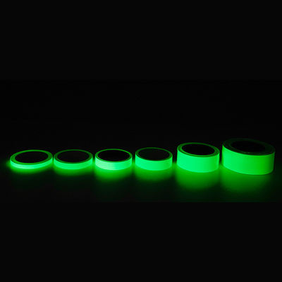 Harga yang bagus Custom Self Adhesive Photoluminescent Glow In The Dark Tape Untuk Tanda Keluar on line