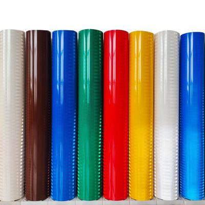 Harga yang bagus Mudah Untuk Menerapkan Bahan Tanda Jalan Prismatic Reflective Sheet Dengan Tahan Cuaca yang Luar Biasa 10 Tahun Kehidupan Kinerja on line