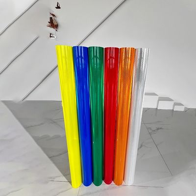 Harga yang bagus Visiblitas Tinggi PMMA Diamond Reflective Sheet Vinyl untuk Tanda Lalu Lintas on line