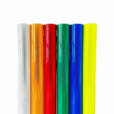 Harga yang bagus 10 Tahun Tinggi Intensitas Prismatik Reflektif Lembar Berlian Berkualitas Reflektif Vinyl on line