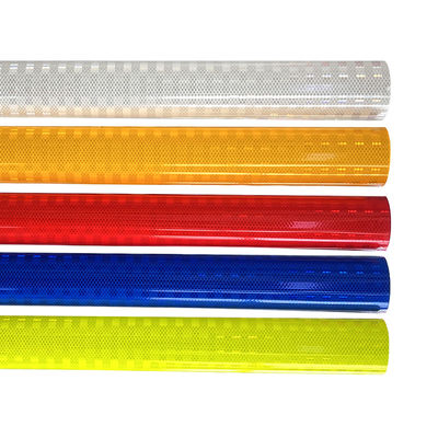 Harga yang bagus High Reflectivity Traffic Road Signs Self Adhesive Reflective Film Material on line