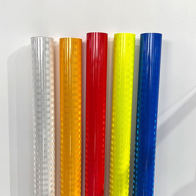Harga yang bagus 10 Tahun HIP Akrilik Printable Micro Prismatic Reflective Vinyl Untuk Tanda Lalu Lintas on line